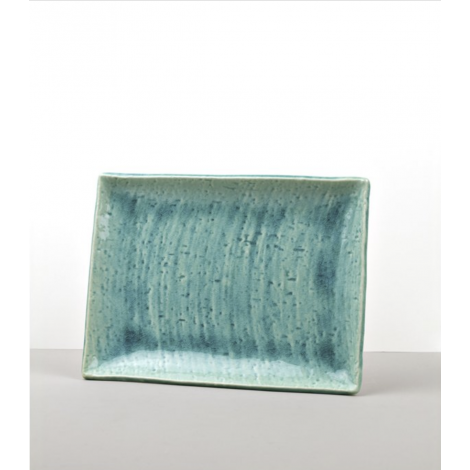 Obdélníkový talíř Turquoise (C6861)
