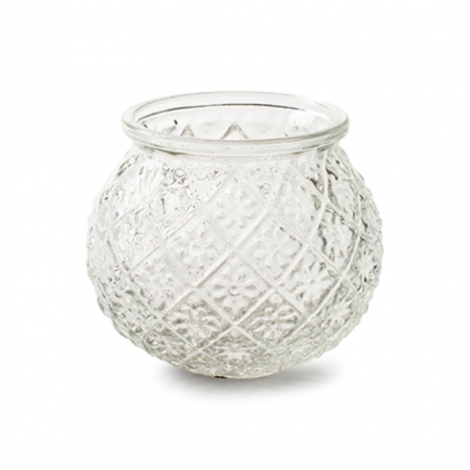 Dekorace - skleněná váza Inez