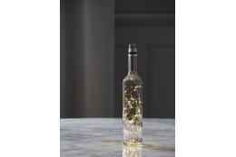 Svítící kapky rosy zakončené korkem do skleněné láhve, 2 m