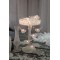Set LED světel se svítícími kapkami rosy a ptáčky, 1 m