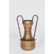 Dekorace - měděný, ručně tepaný džbán, váza