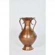 Dekorace - měděný, ručně tepaný džbán, váza